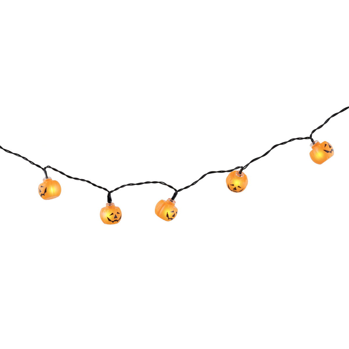 Lichterkette 10 Kürbisse