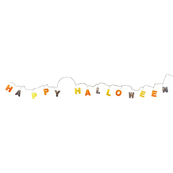 Lichterkette 'Happy Halloween' | 150 cm | batteriebetrieben