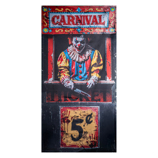 Türvorhang Clown