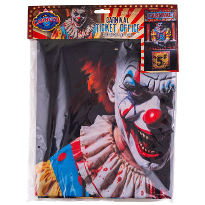 Türvorhang Clown – Ansicht 2