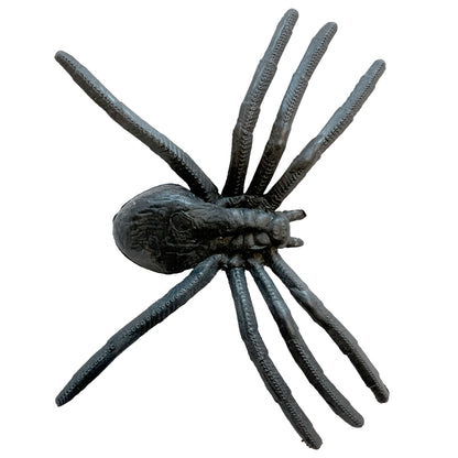Spinnennetz-Stoff mit 13 Spinnen