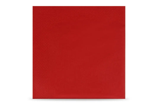 QUICKY Servietten, 2-lagig, 40 x 40 cm, 1/4-Falz, rot, 28 x 50 Stück