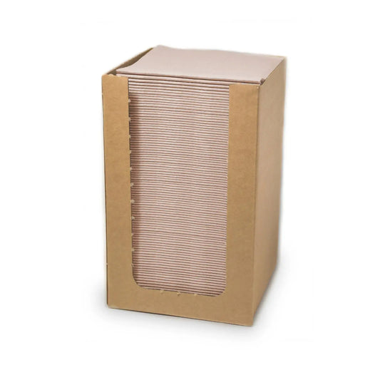 QUICKY Airlaid-Servietten 20 x 20 cm, greige, 1/4-Falz, 15 x 100 Stück