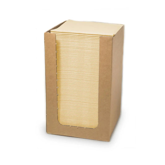 QUICKY Airlaid-Servietten 20 x 20 cm, creme, 1/4-Falz, 15 x 100 Stück