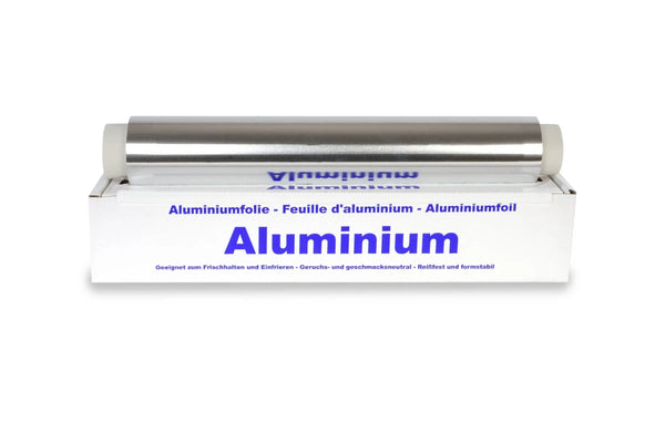 QUICKY Aluminiumfolie 29 cm, Typ 150, Cutterbox, 6 Boxen
