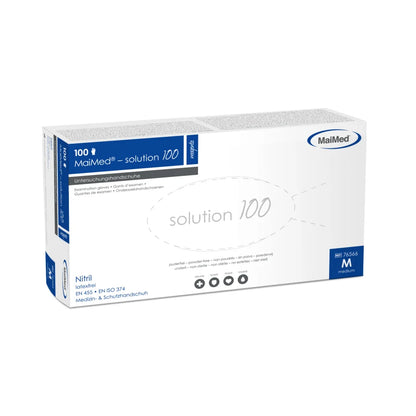 MaiMed® solution 100 magenta Nitrilhandschuhe, puderfrei