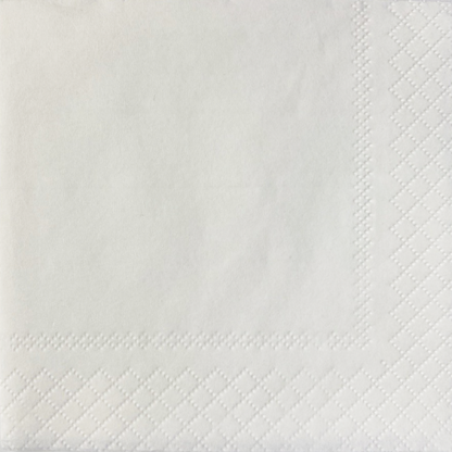 Servietten | 33x33cm | Weiß